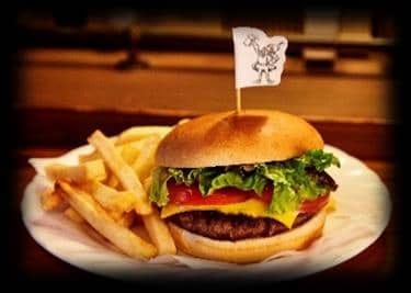 チーズバーガー＆チップス