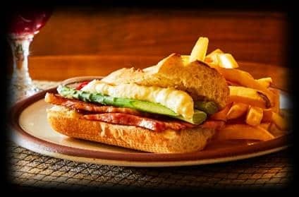 バゲットサンド＆チップス